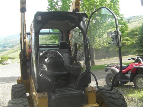 caterpillar skid steer door original equipment|cat caterpillar radio.